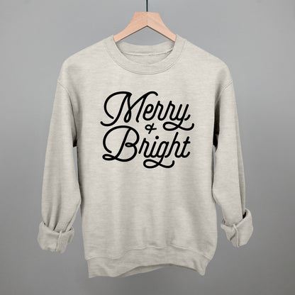 Merry And Bright (Monoline Script) (Black)