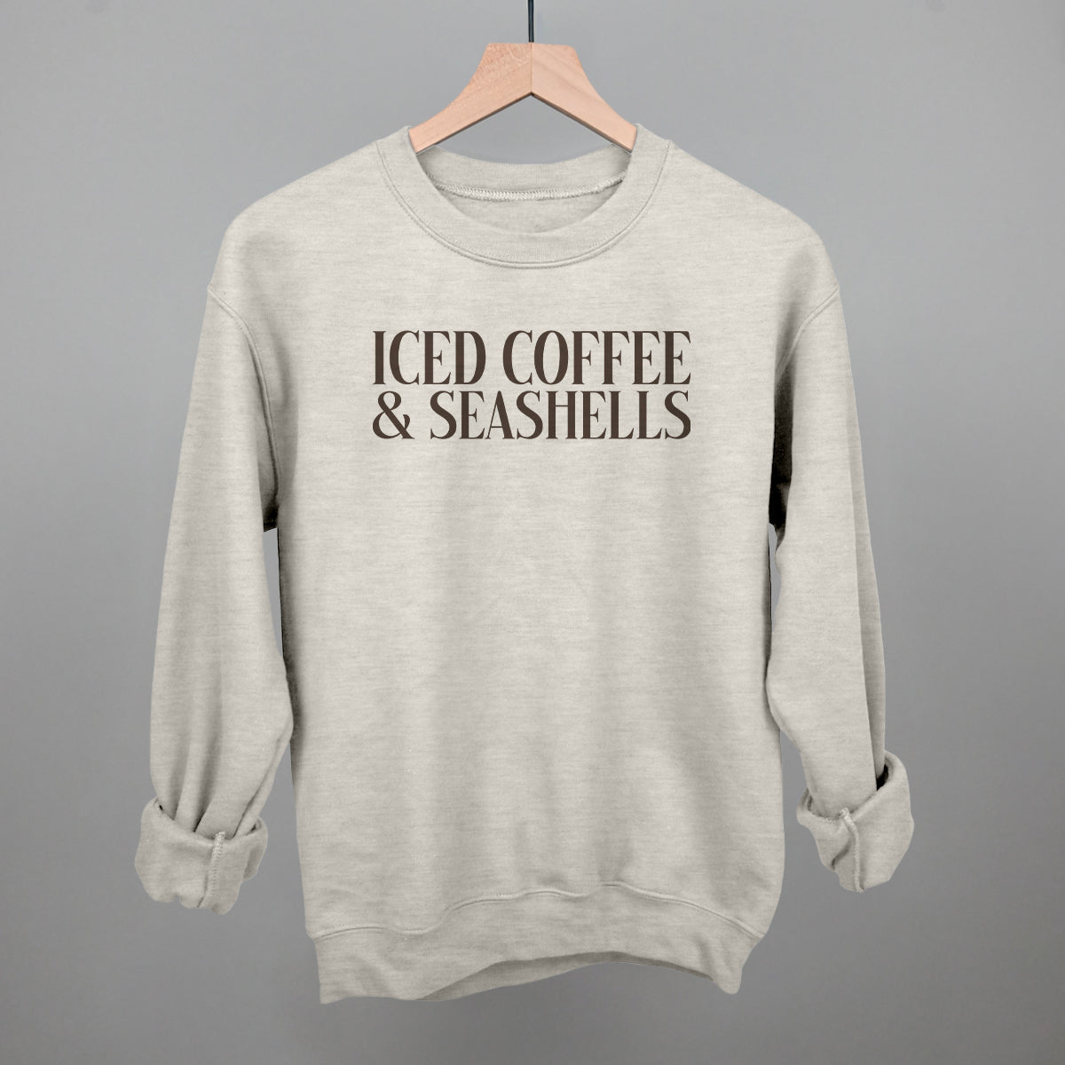 Iced Coffee And Seashells
