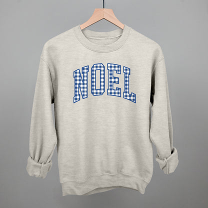 Noel Blue Gingham Arch