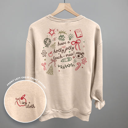 Holly Jolly Teachmas (Back Print)
