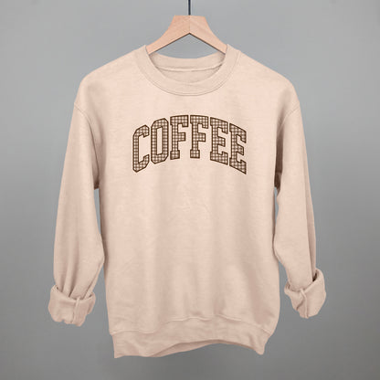 Coffee Gingham Arch
