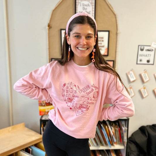 Teacher Doodle Heart