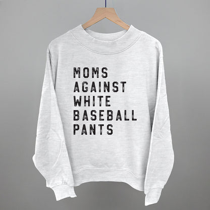 Moms Against White Baseball Pants