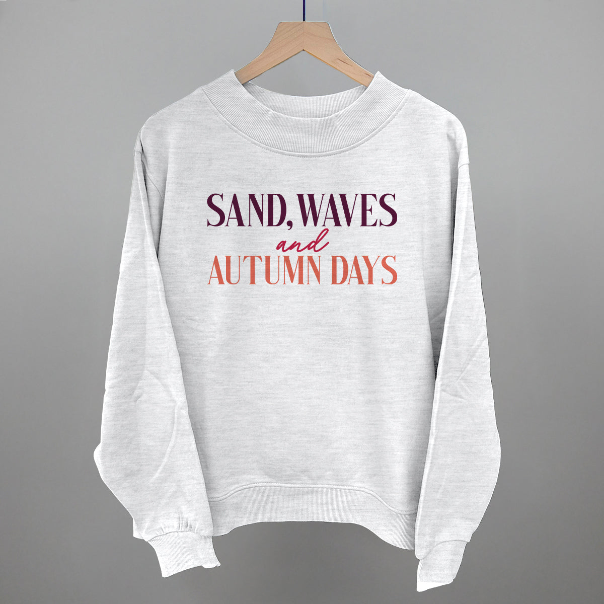 Sand Waves And Autumn Days