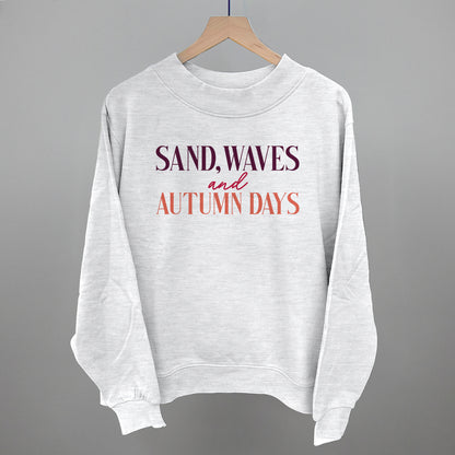 Sand Waves And Autumn Days