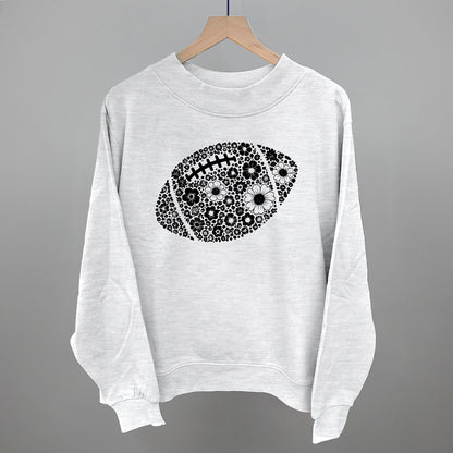 Floral Football Black