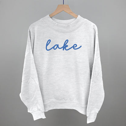 Lake Blue Script