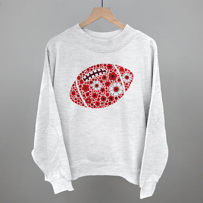 Floral Football Red