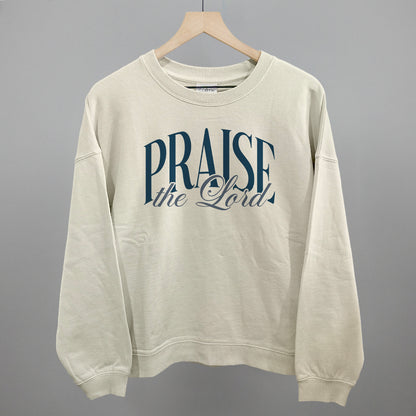 Praise The Lord Blue Script