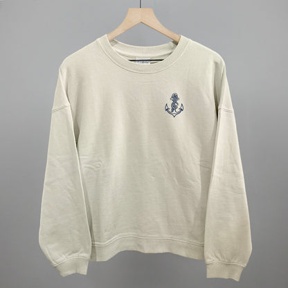 Anchor Doodle (Navy Blue) (Left Chest)