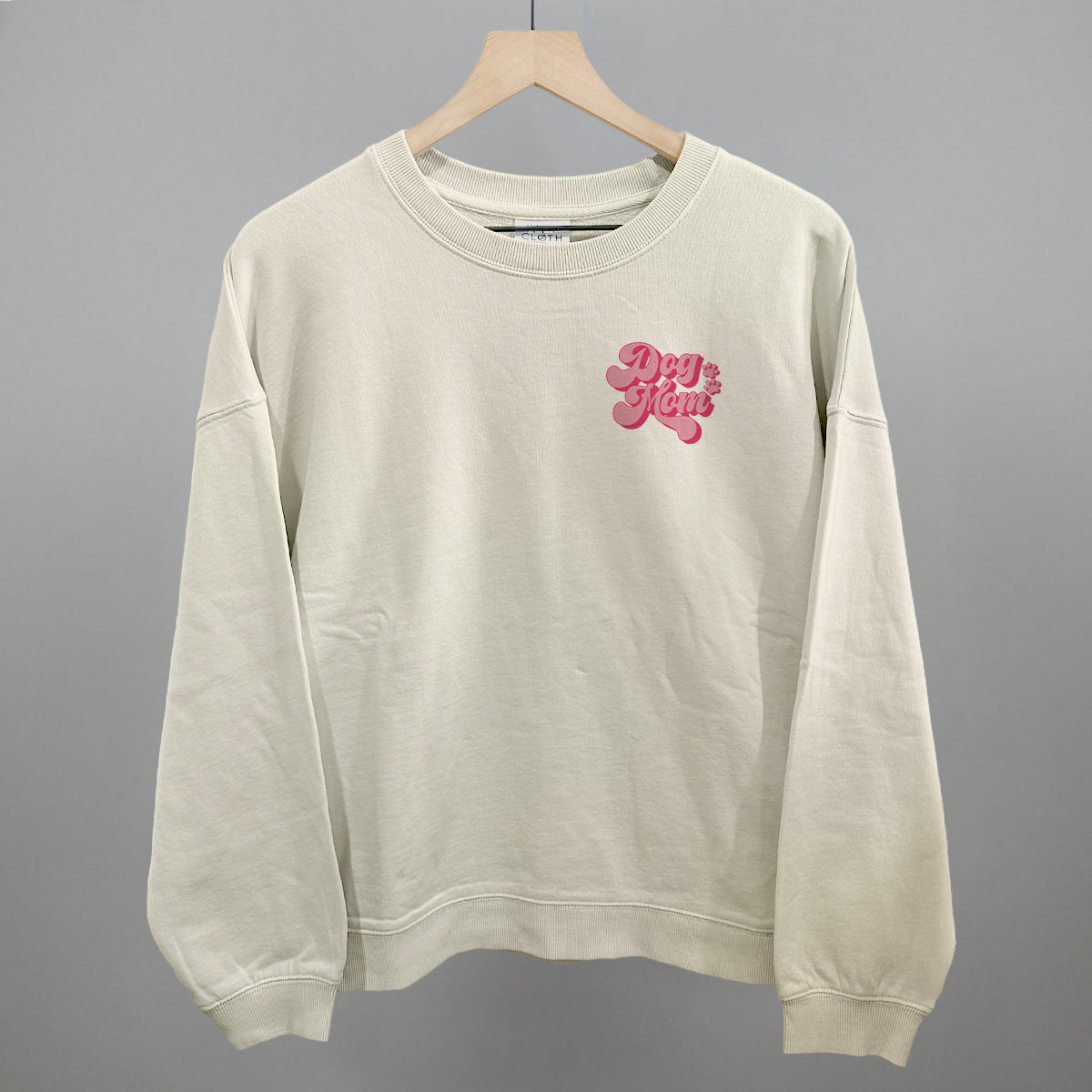 Dog Mom Retro (Left Chest)