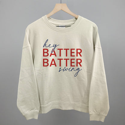 Hey Batter Batter Swing (Red + Navy)