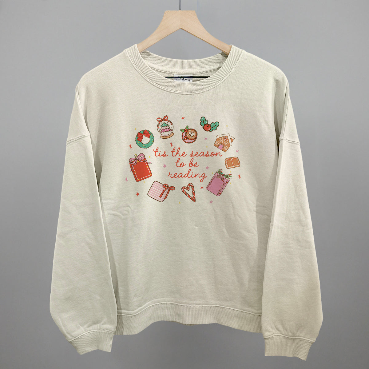 Tis The Season To Be Reading Wreath