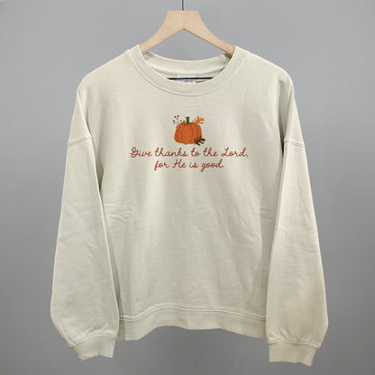 Give Thanks To The Lord Pumpkin