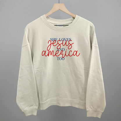 She Loves Jesus And America Too
