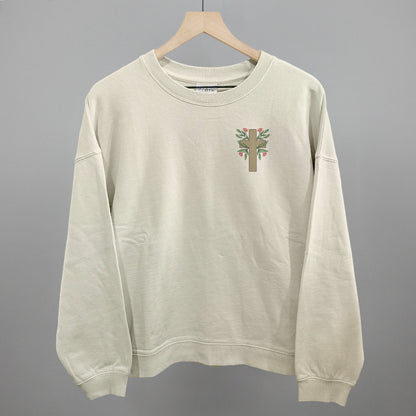 Floral Cross (Left Chest)