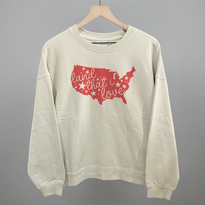 Land That I Love USA Silhouette