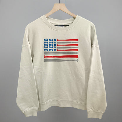 Baseball American Flag