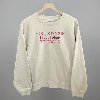 Hocus Pocus I Need Wine To Focus