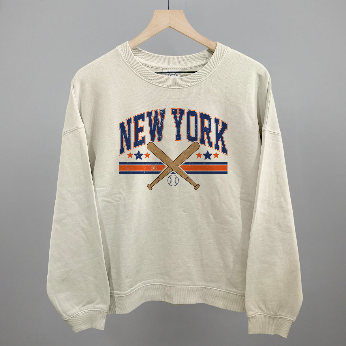 New York Baseball (Blue/Orange)