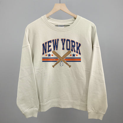 New York Baseball (Blue/Orange)