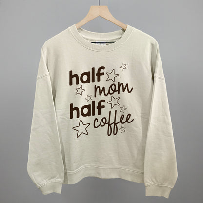 Half Mom Half Coffee Stars