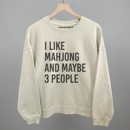 I Like Mahjong And Maybe 3 People