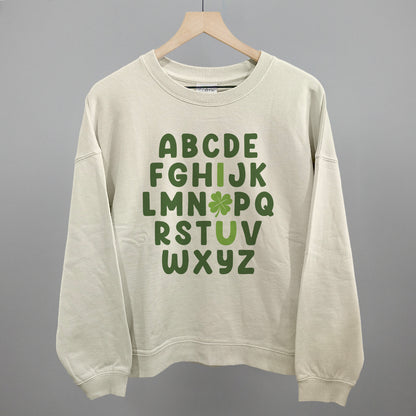 I Love You Clover Alphabet