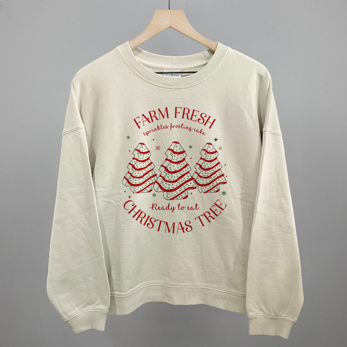 Farm Fresh Christmas Tree Cake