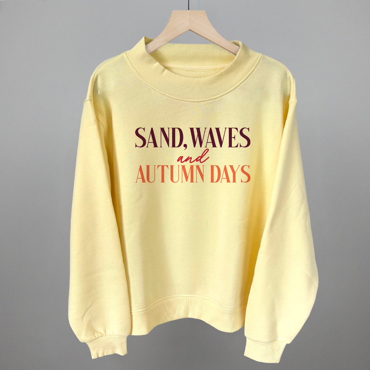 Sand Waves And Autumn Days