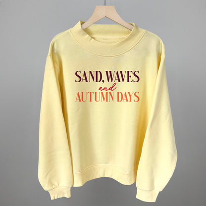 Sand Waves And Autumn Days