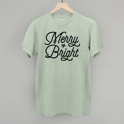 Merry And Bright (Monoline Script) (Black)