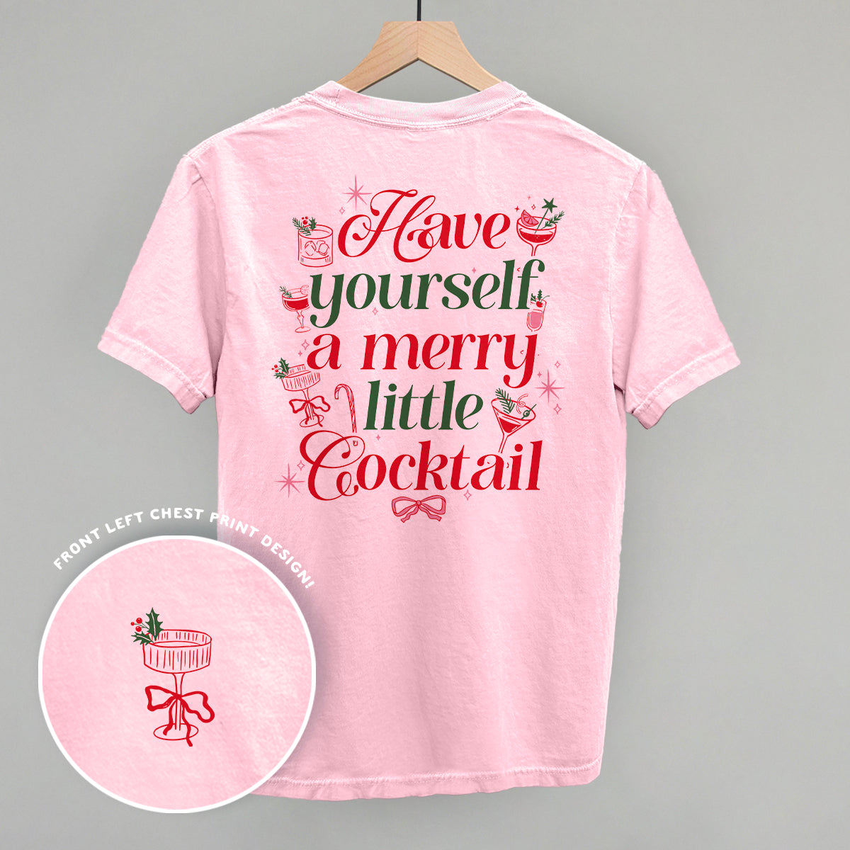 Merry Little Cocktail (Back Print)