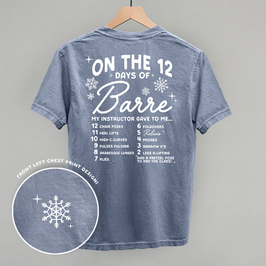 12 Days Of Barre (Back Print)