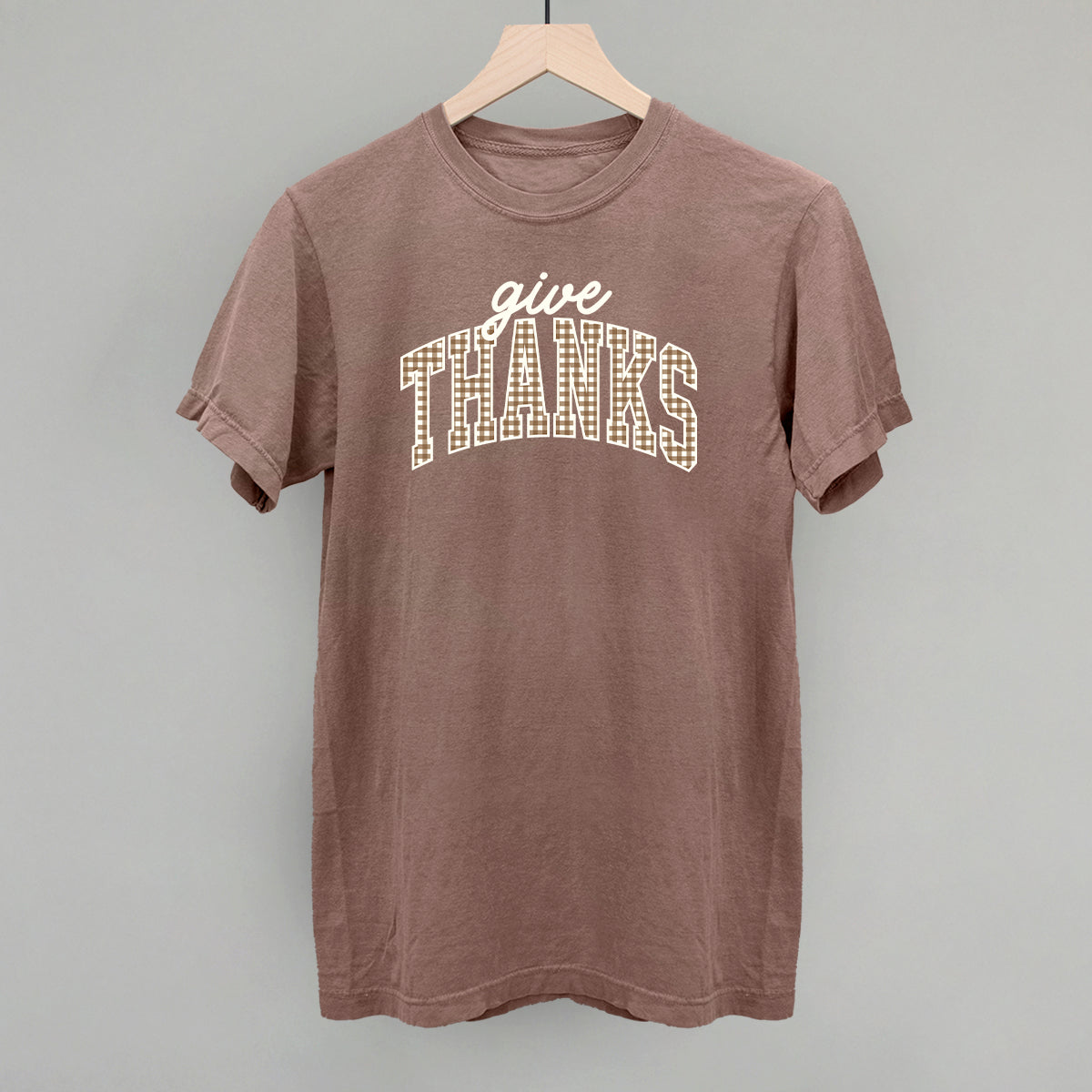 Give Thanks Gingham Arch