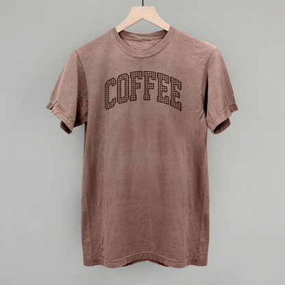 Coffee Gingham Arch