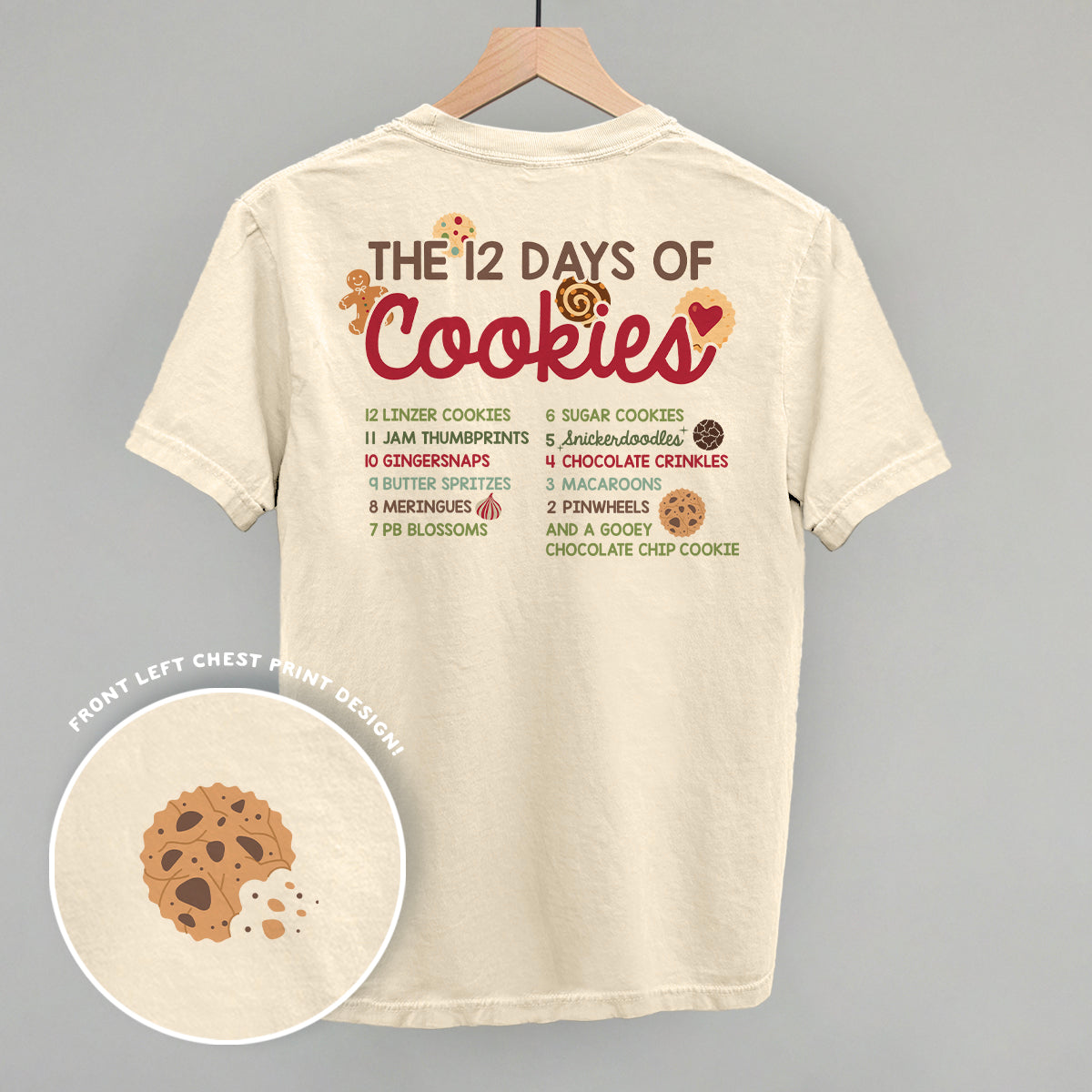 12 Days Of Cookies (Back Print)