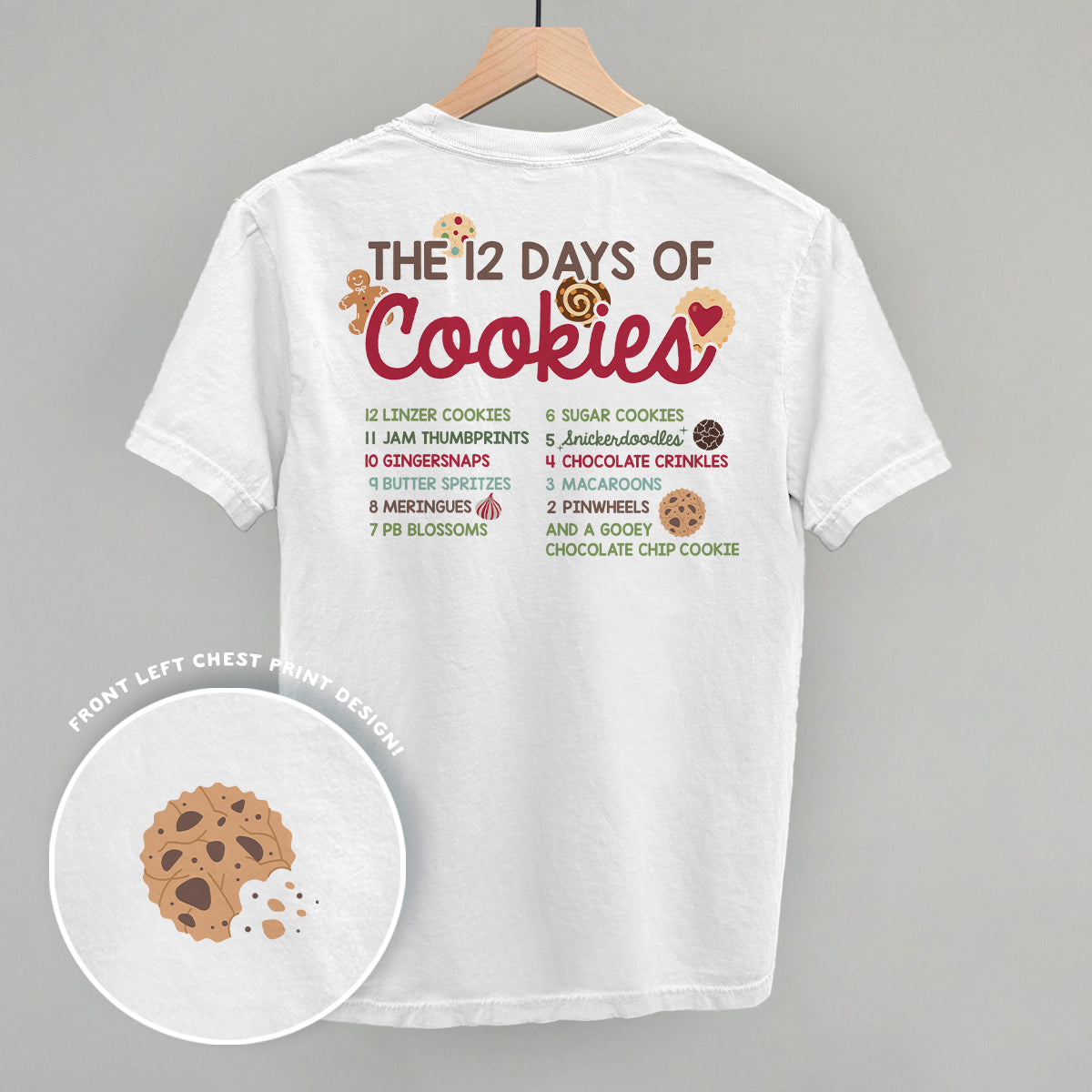 12 Days Of Cookies (Back Print)