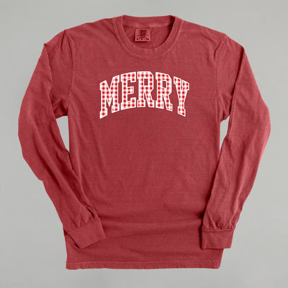 Merry Red Gingham Arch