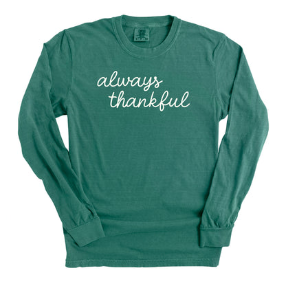Always Thankful Script