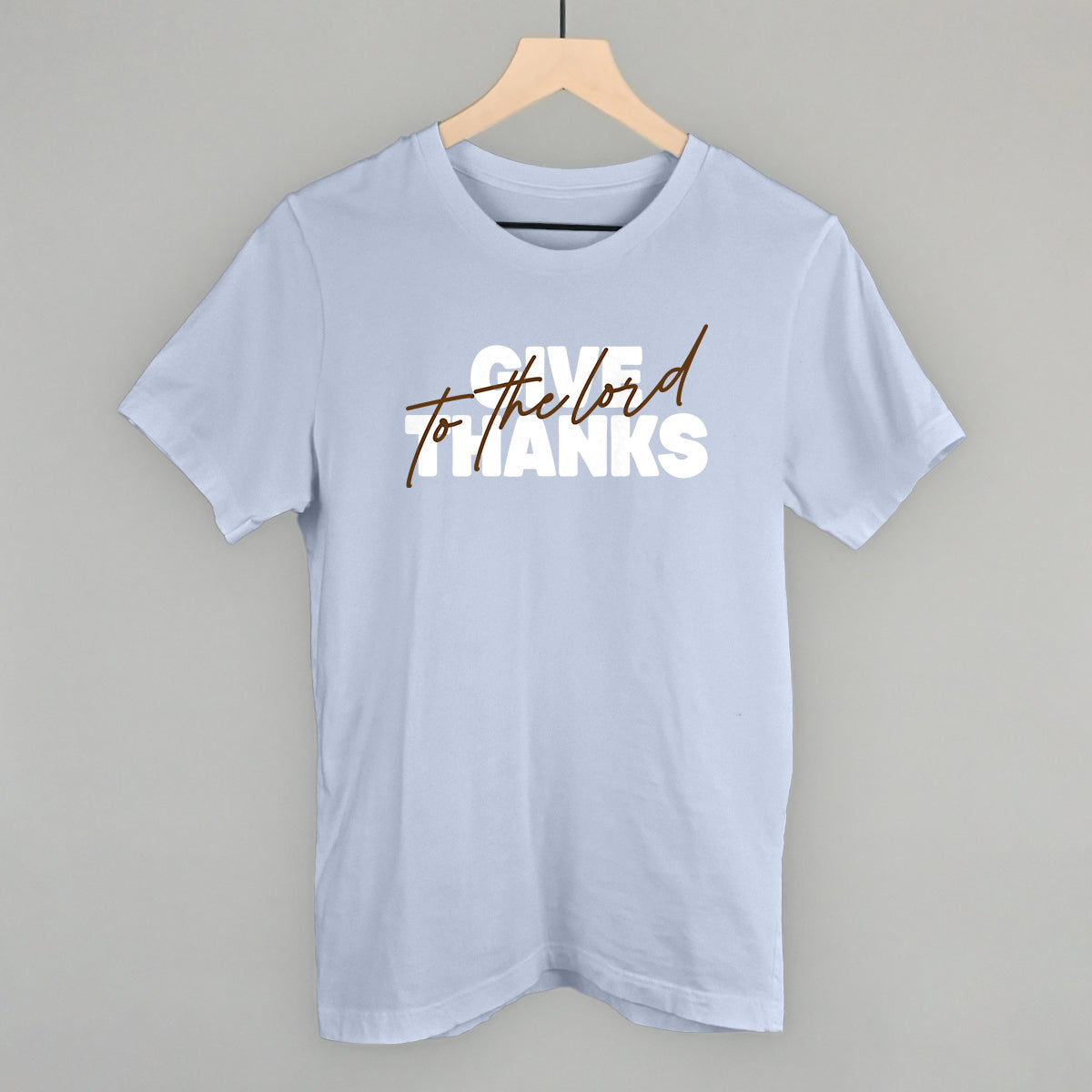 Give Thanks To The Lord Script Overlay