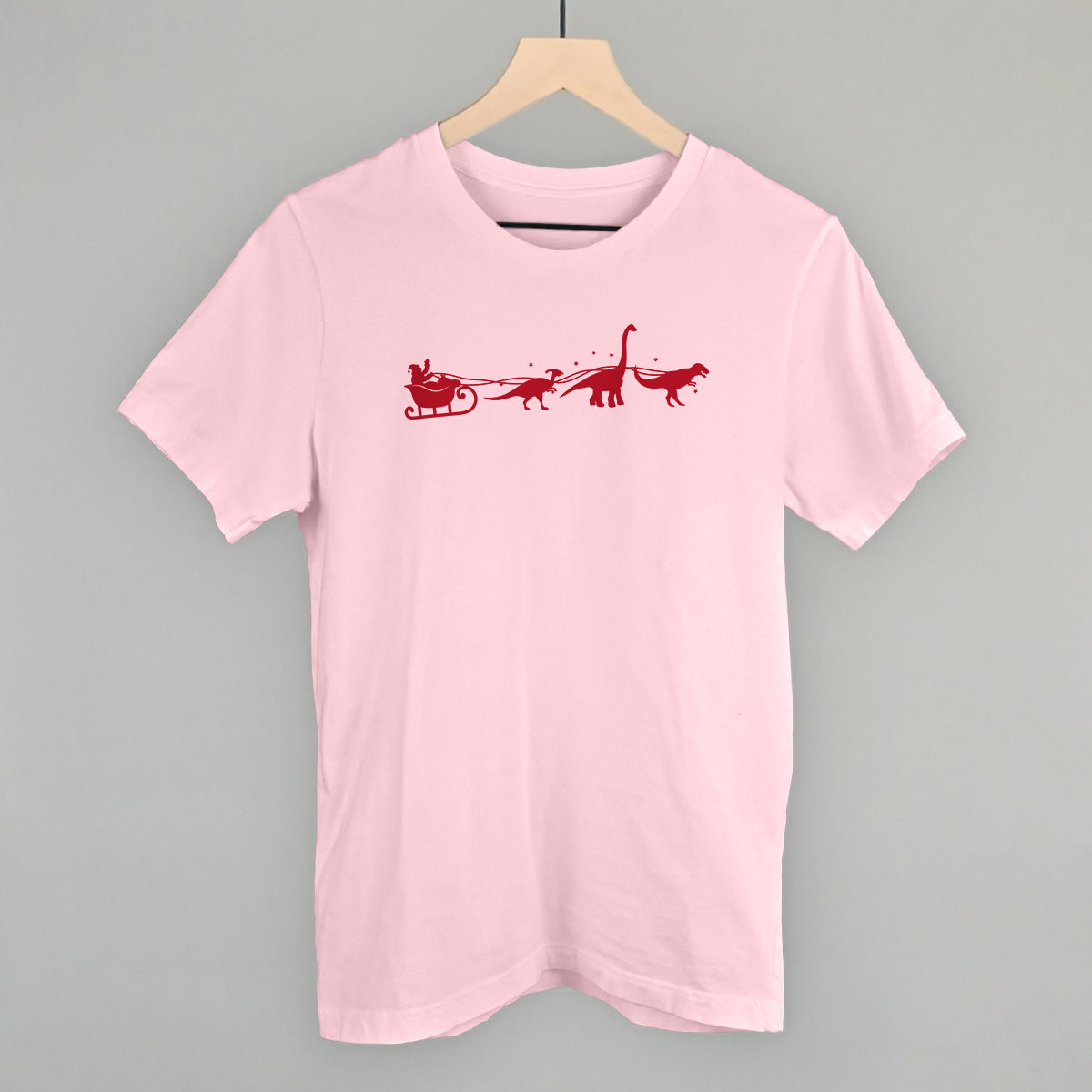 Dinosaurs And Santa's Sleigh