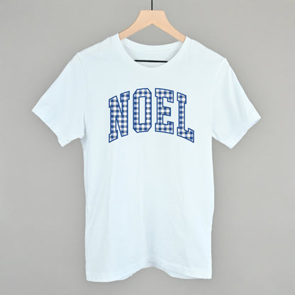 Noel Blue Gingham Arch