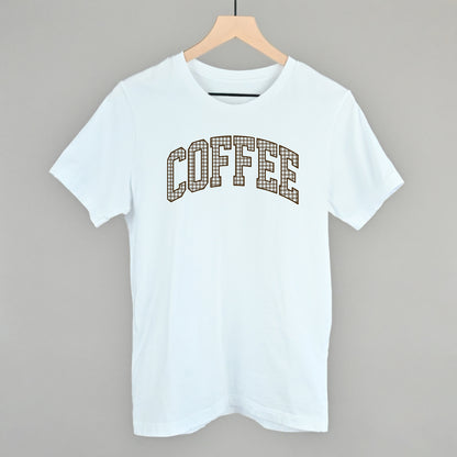 Coffee Gingham Arch