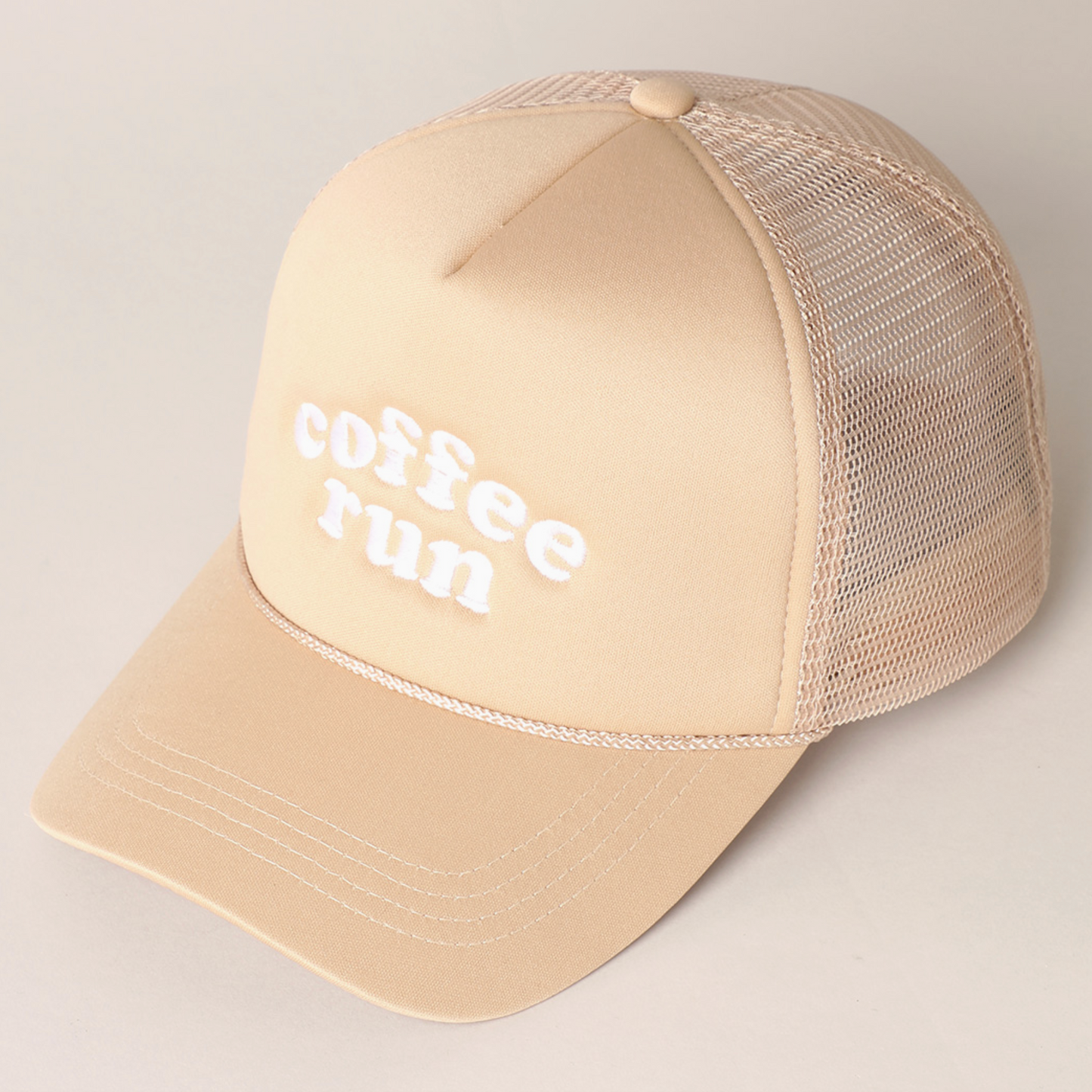 Coffee Run Trucker Hat