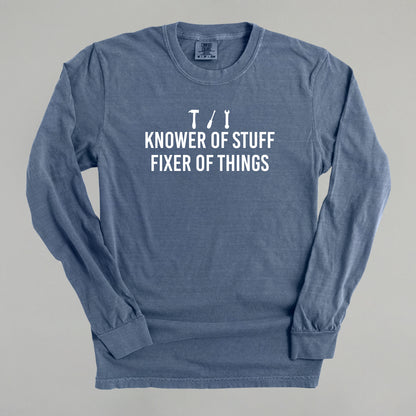 Knower Of Stuff, Fixer Of Things