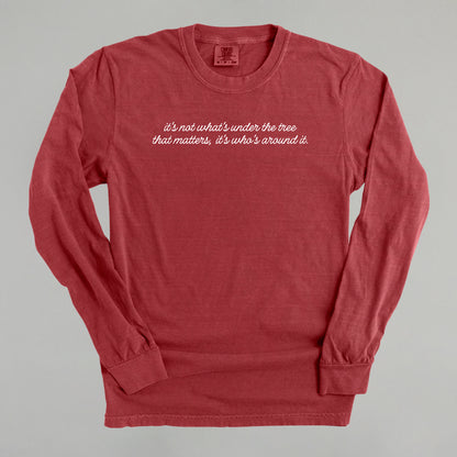 It's Who's Around The Tree