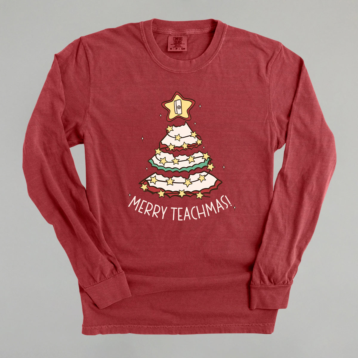 Merry Teachmas Tree Doodle