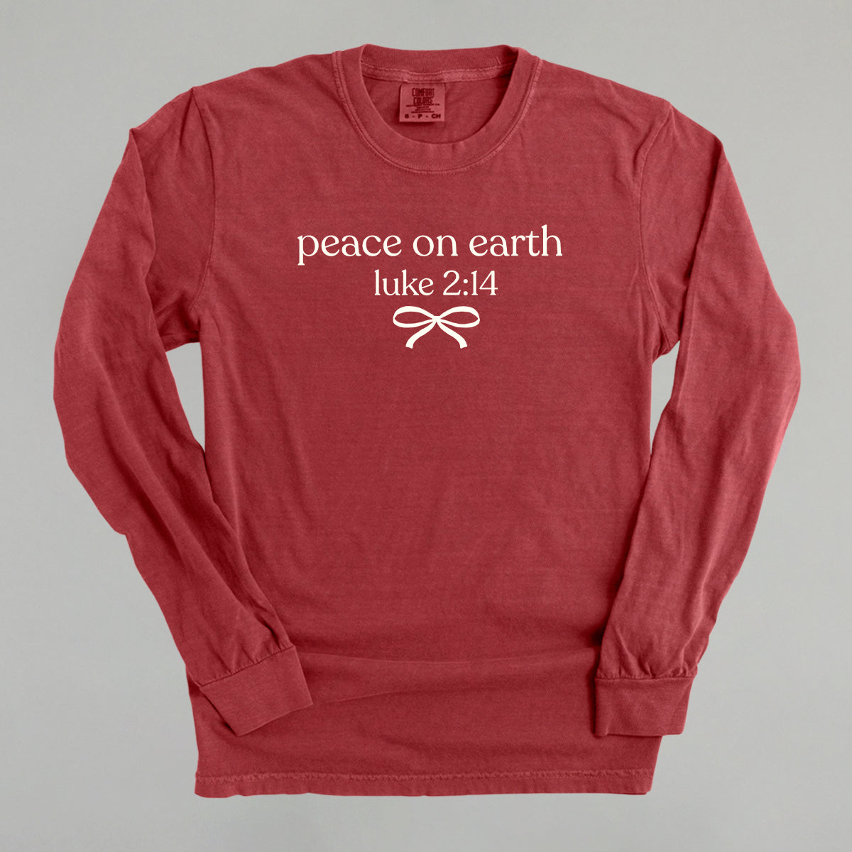 Peace On Earth (Serif + Bow)