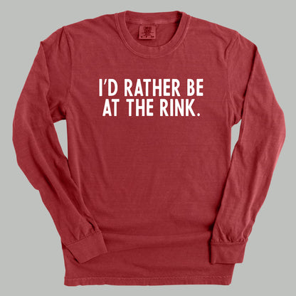 I'd Rather Be At The Rink